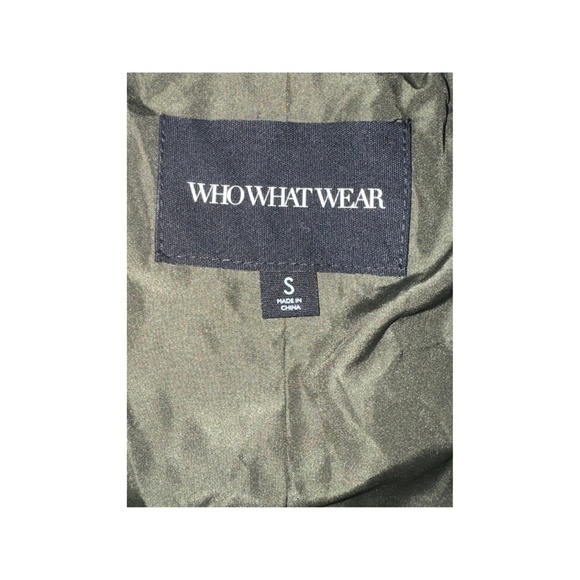 WHO WHAT WEAR SUEDE SLEEVELESS WRAP TRENCH COAT - Picture 3 of 3